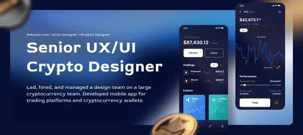 Crypto UI/UX Designer