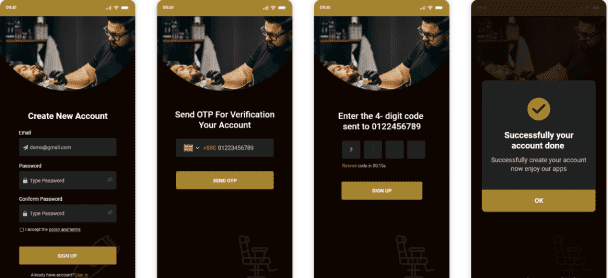 You will get custom flutter app, Hybrid app, mobile app development, React Native, Ionic