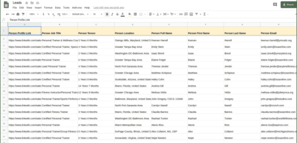do linkedin lead generation and email finding