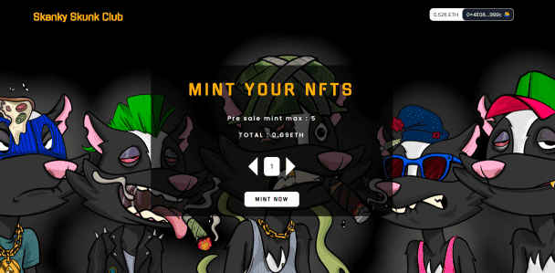 I can build nft mint site and staking site on any network.