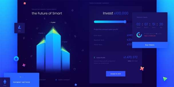 I will provide design&develop ICO website