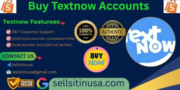 Where You Easily Buy Textnow Accounts   - With Old And Active