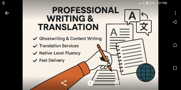 Professional writing and translation services-Fast,Accurate and reliable