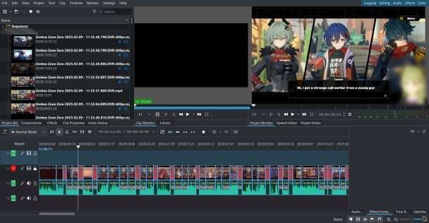 Video editing for streamers (twitch, youtube, etc.)