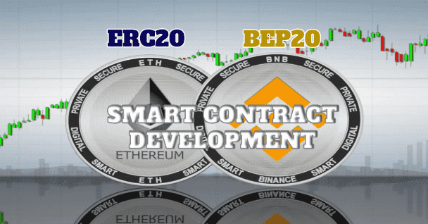 I will create ERC20, BEP20 token on Ethereum and BSC