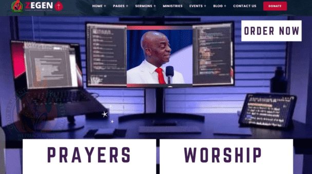 I will build responsive church website for your ministry