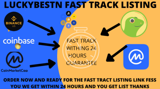I will list your coin  on coingecko,cmc,kucoin and more