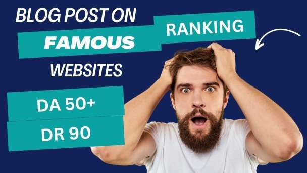 "I will provide high-quality guest posts on top-ranking websites! 🌟✨"
