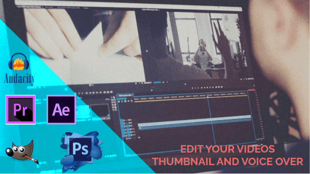 I will edit your videos
