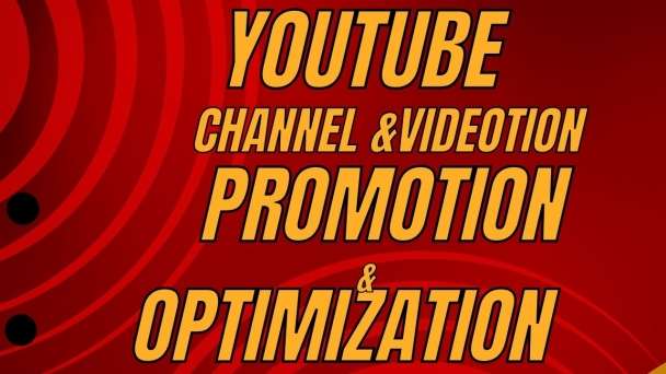 I will do youtube video promotion, channel optimization for organic ranking