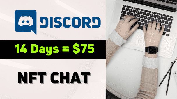 I will chat for you on an nft discord server