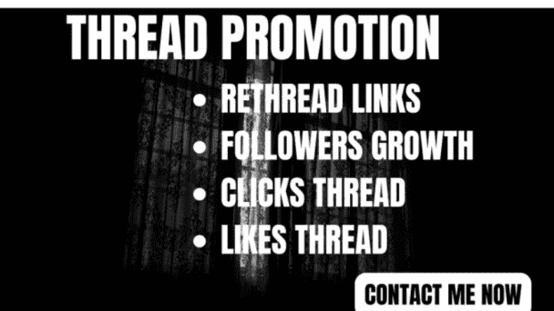 organic increase instagram threads followers, thread promotion, thread marketing