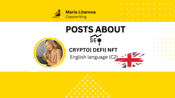 Posts about Crypto, Blockchain, NFT, DeFi