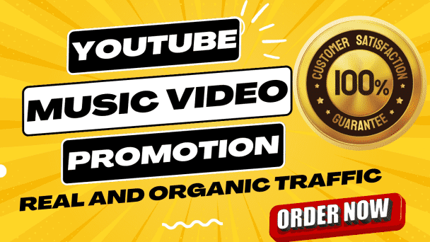I will do super fast organic USA youtube music video promotion
