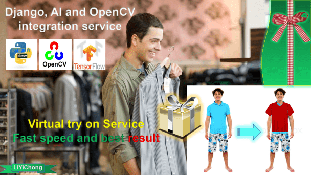 I'll provide virtual Try on service for online shopping.