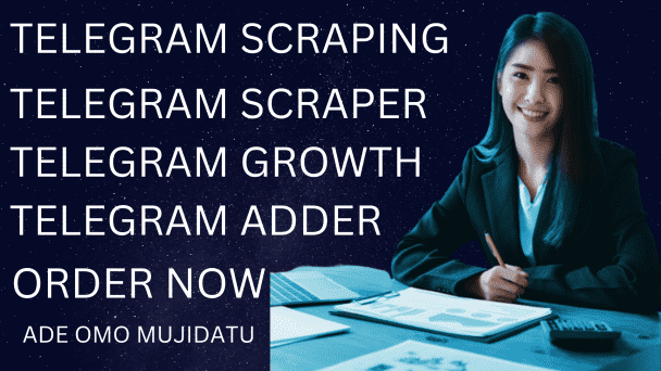 i will telegram scraper, telegram adder, telegram scrap, telegram subscribers, telegram growth, telegram promotion