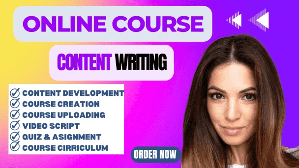 be your online course content creator course curriculum course development script writing ebook writer