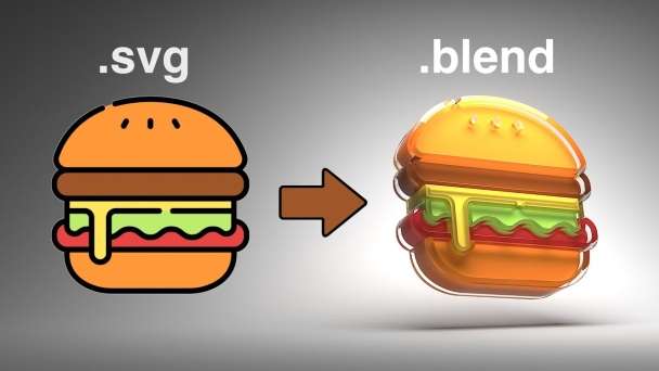 Convert your 2D logo to a 3D logo