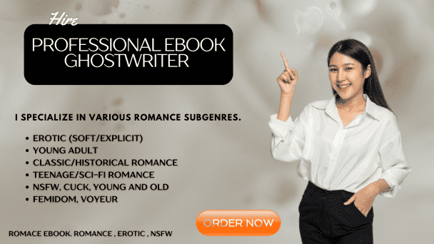 I will ghostwrite fiction, nonfiction eBook writing amazon kdp eBook writer kindle book