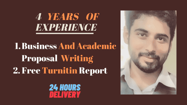 I will Write Plagiarism Free Academic And Business Proposal
