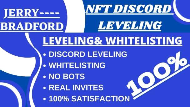 I will nft discord chat, nft discord hype, discord manager