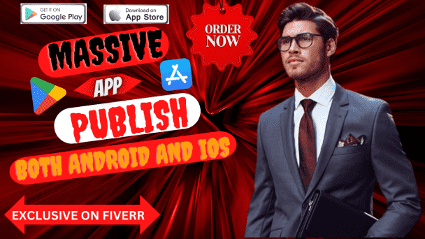 I will publish or upload your android or ios app on google play store and appstore
