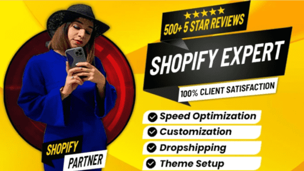 I will setup profitable shopify website or shopify store design
