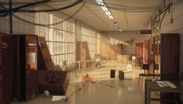 I will draw environment concept art or background for game