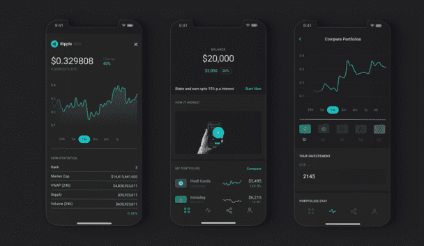 I will build crypto wallet app, blockchain app, cash app