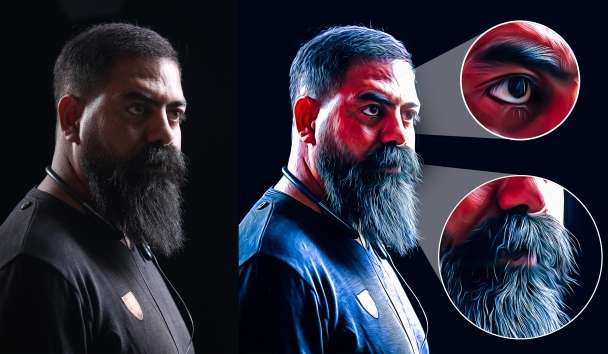 Professional photo effects