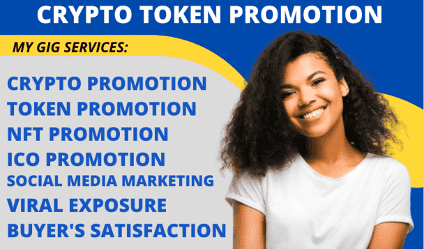 I will do organic crypto promotion, token, ebook, ico website, nft promotion to 2M+ Audience