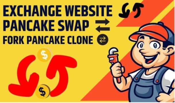 create crypto exchange website, pancake swap fork, pancakeswap clone dex website