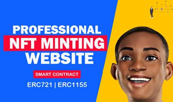 I will create nft minting website, solana,smart contract