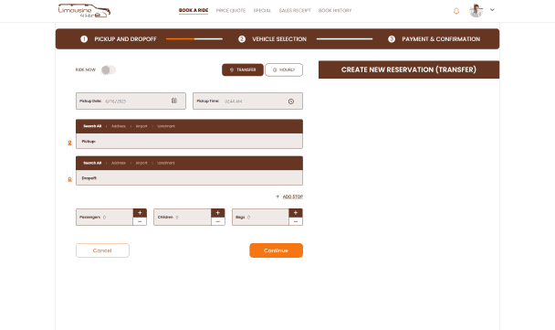 I will build Car booking Website.