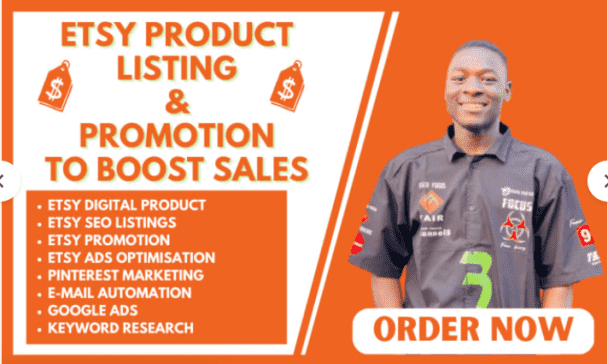 I will setup your etsy shop, etsy digital product, print on demand listing, etsy SEO