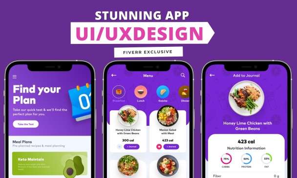 I will create a ui/ux design for your website