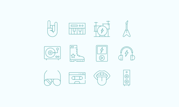 I will design custom icon set