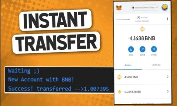 I will build auto withdrawal bot for trust wallet, metamask and more