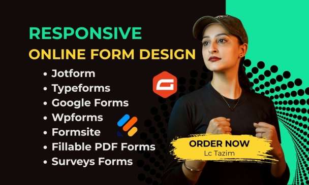 I will create Jotform, Google Form, Online Survey, Typeform, Formstack, in 24 Hours