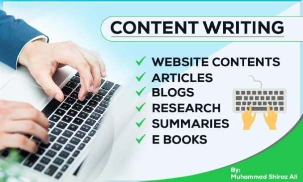 I will write for your website and blog