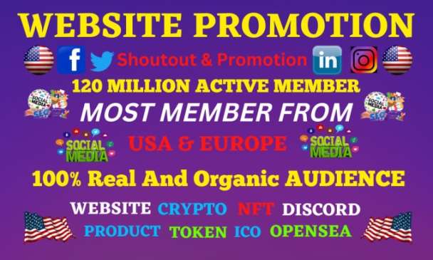 I will do discord server promotion, discord server, server promotion