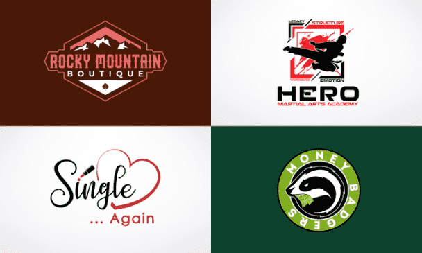 I will do a modern minimalist and professional brand logo designs
