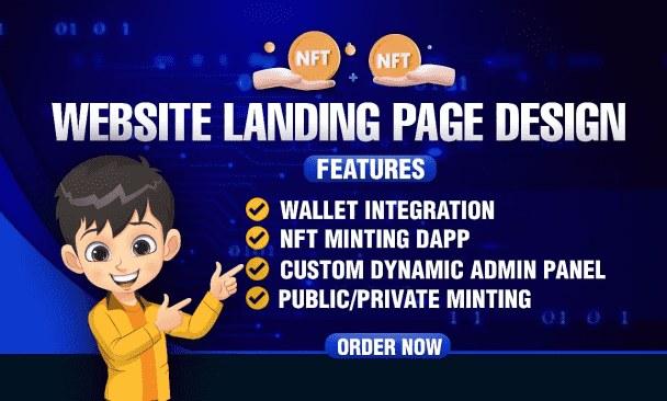 I will develop nft smart contract, nft minting website, nft marketplace