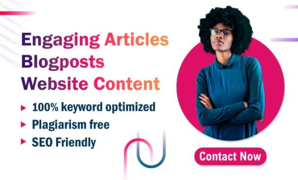 write clear article, content writing and online course content