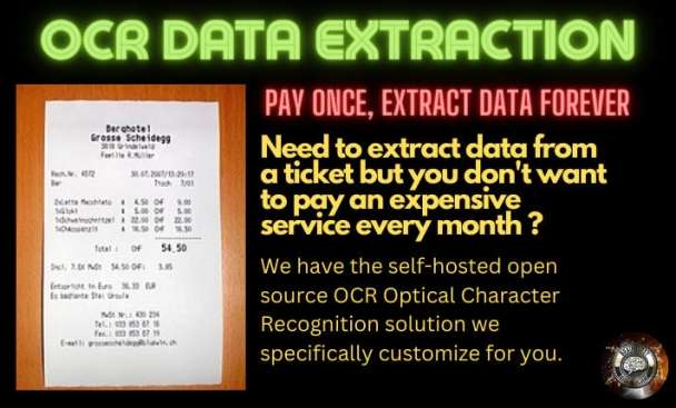 I will set up my own ocr self hosted solution for you