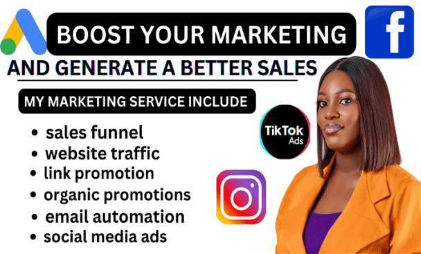 I will clickbank affiliate marketing sales funnel,clickbank affiliate link promotion