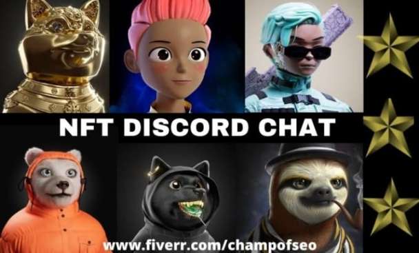 I will chat and engage with your discord community server