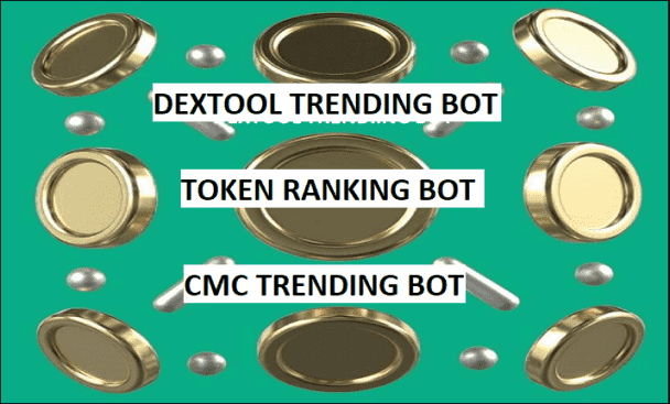 I will make your token top3 pinksale trending, cmc, cg, dextool trending