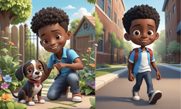 I will do 3D book illustration, children story book illustration, Africa America Illustration, $20 Per illustration