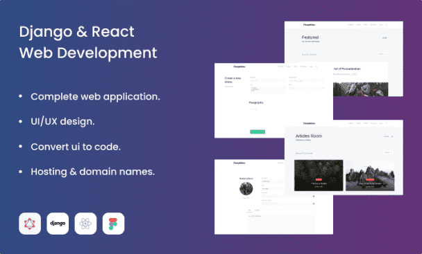 I will build a web application